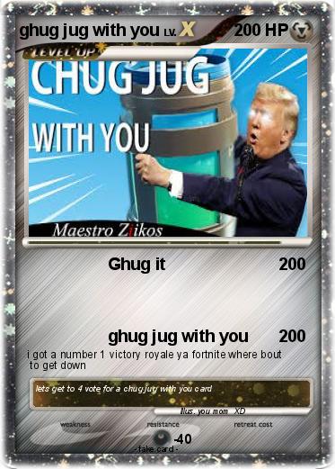 Pokemon ghug jug with you