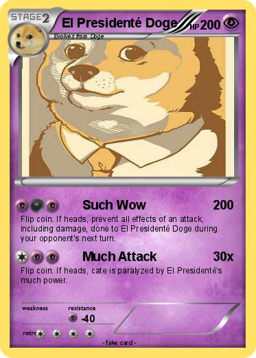 Pokemon El Presidenté Doge