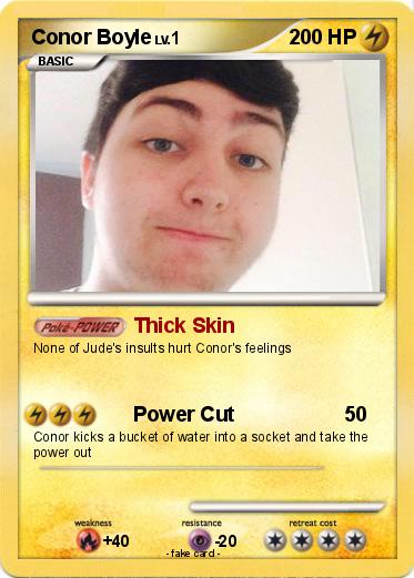 Pokemon Conor Boyle