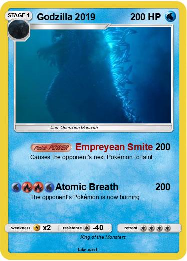 Pokemon Godzilla 2019