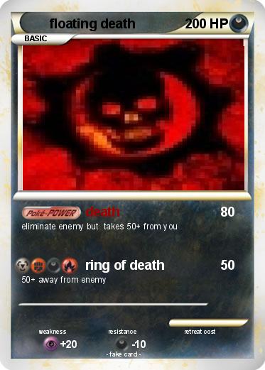 Pokemon floating death