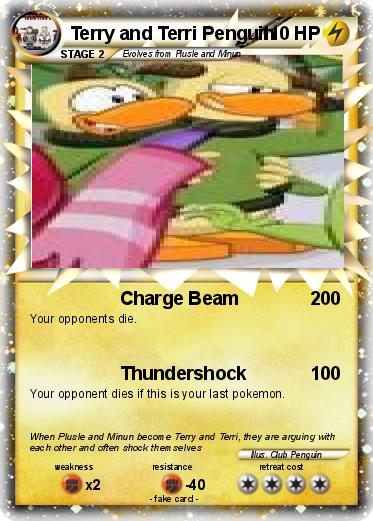 Pokemon Terry and Terri Penguin
