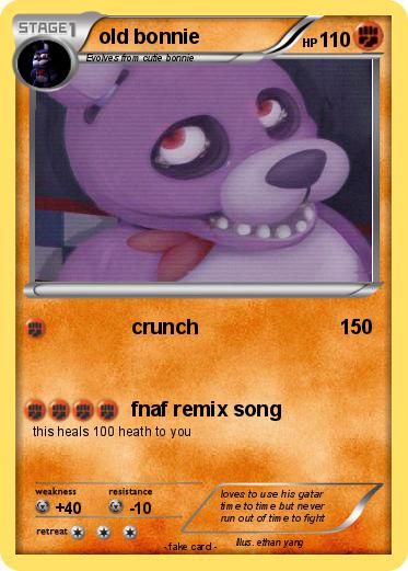 Pokemon old bonnie
