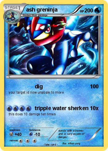 Pokemon ash greninja