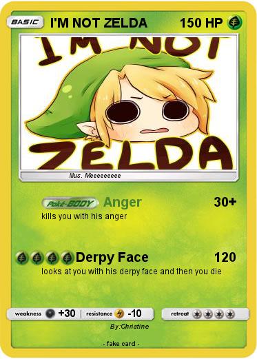 Pokemon I'M NOT ZELDA