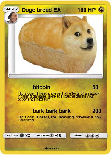 Pokemon Doge bread EX
