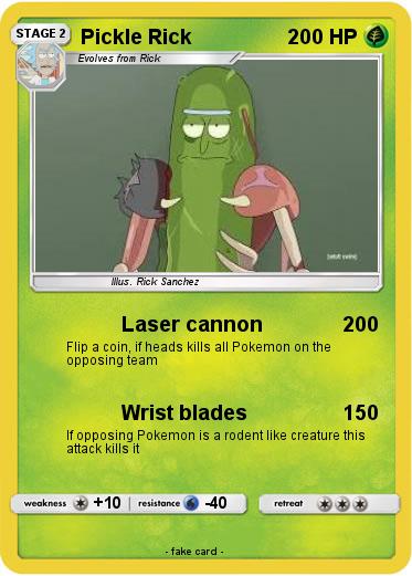Pokemon Pickle Rick