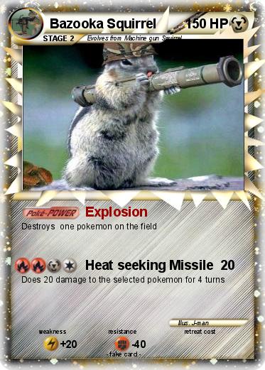 Pokemon Bazooka Squirrel