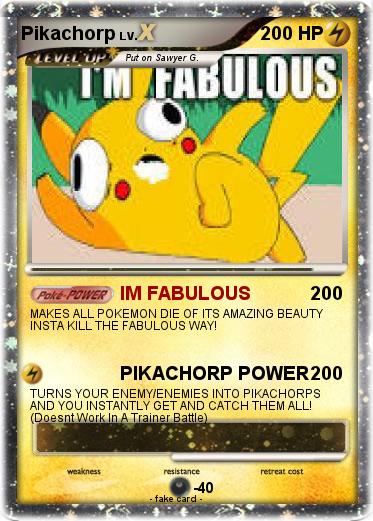 Pokemon Pikachorp