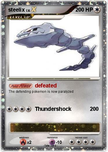 Pokemon steelix