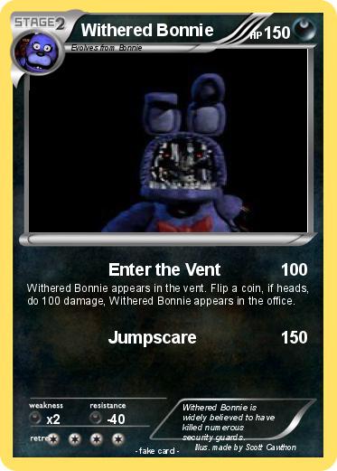 Pokemon Withered Bonnie