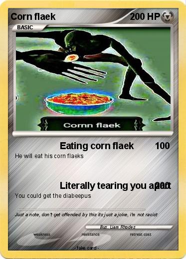 Pokemon Corn flaek