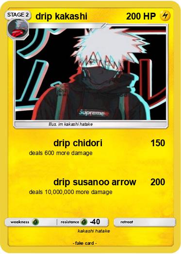 Pokemon drip kakashi