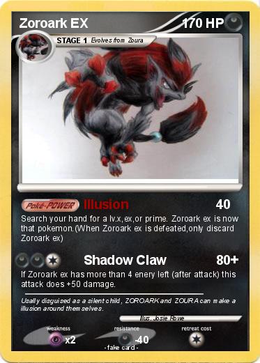 Pokemon Zoroark EX
