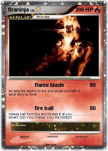 Pokemon firaninja