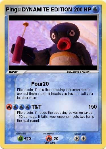 Pokemon Pingu DYNAMITE EDITION
