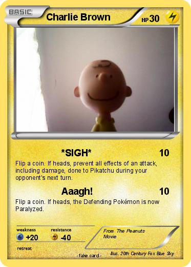Pokemon Charlie Brown