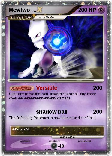 Pokemon Mewtwo