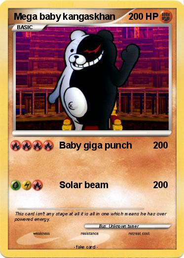 Pokemon Mega baby kangaskhan