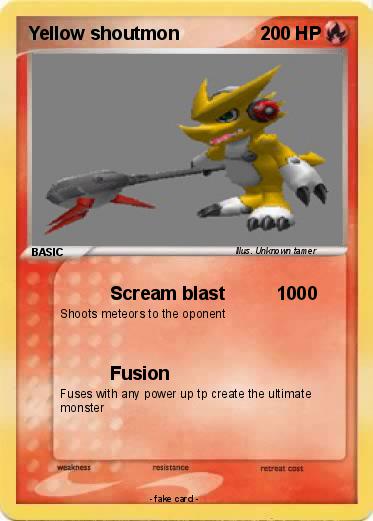 Pokemon Yellow shoutmon
