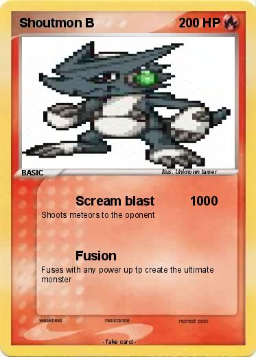Pokemon Shoutmon B