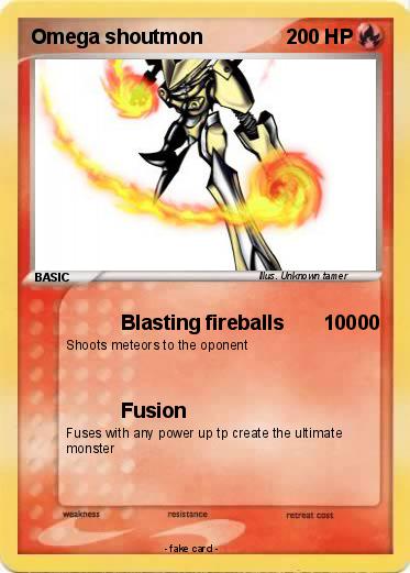 Pokemon Omega shoutmon