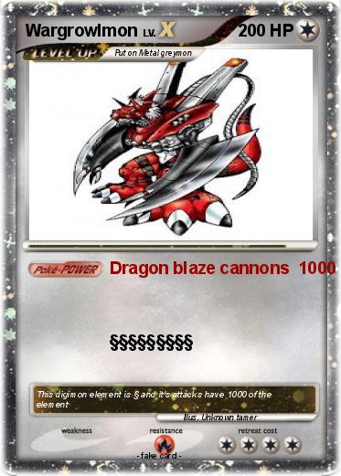 Pokemon Wargrowlmon