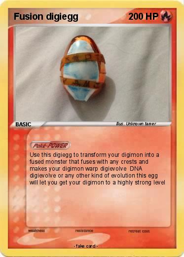 Pokemon Fusion digiegg