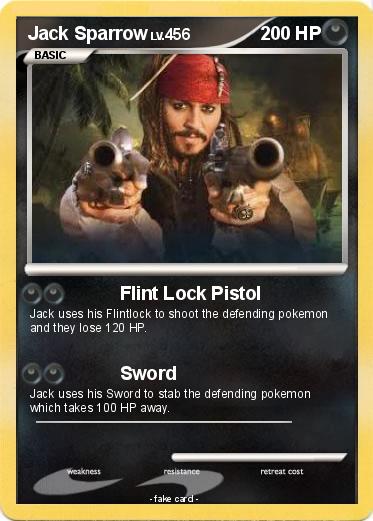 Pokemon Jack Sparrow