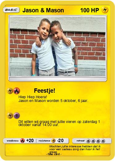 Pokemon Jason & Mason