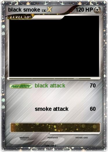 Pokemon black smoke