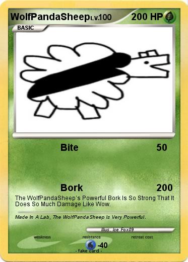 Pokemon WolfPandaSheep