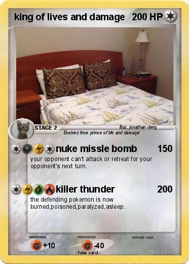 Pokemon king of lives and damage