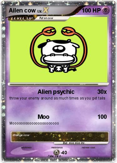 Pokemon Ailen cow