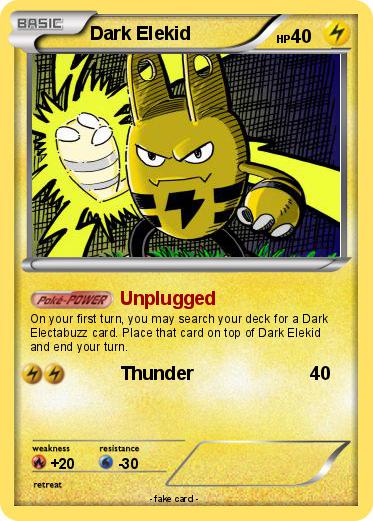 Pokemon Dark Elekid