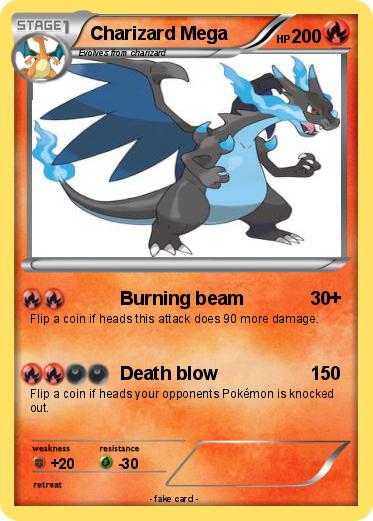 Pokemon Charizard Mega