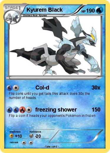 Pokemon Kyurem Black