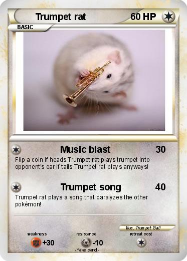Pokemon Trumpet rat