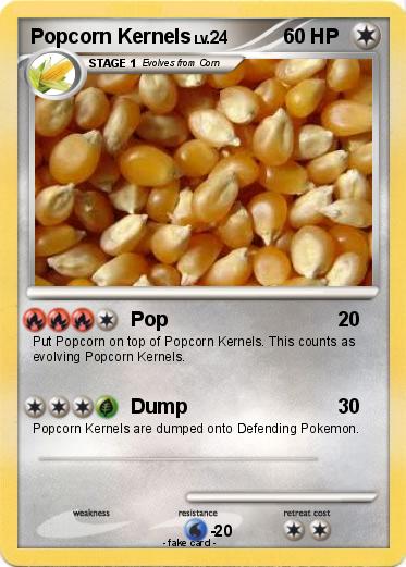 Pokemon Popcorn Kernels