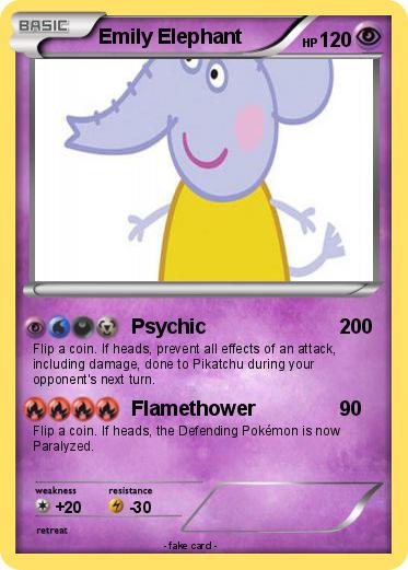 Pokemon Emily Elephant