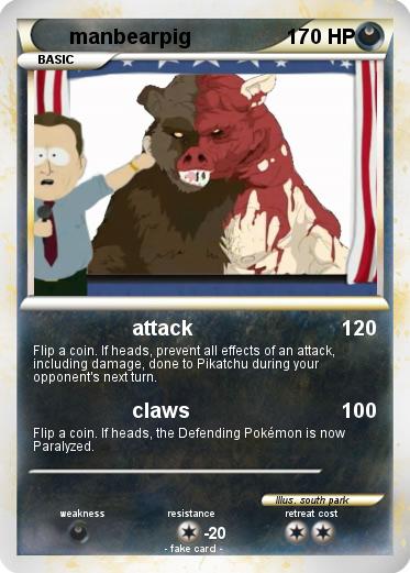 Pokemon manbearpig