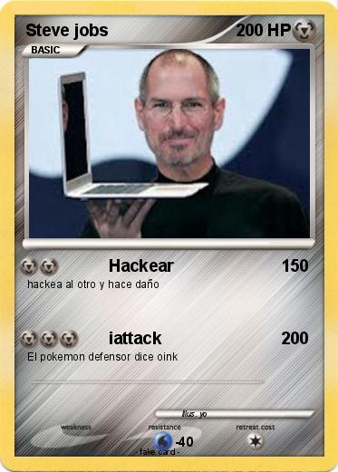 Pokemon Steve jobs