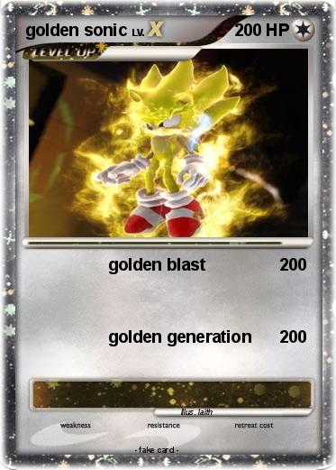 Pokemon golden sonic
