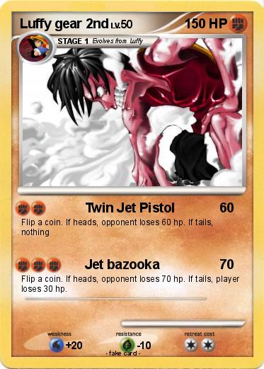Pokemon Luffy gear 2nd
