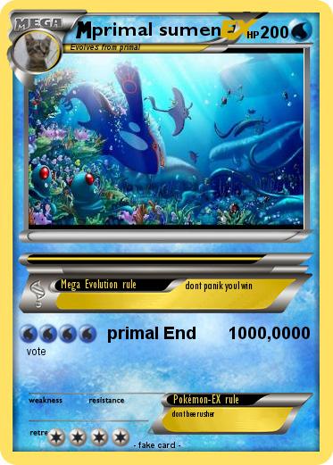 Pokemon primal sumen