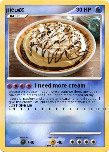 Pokemon pie