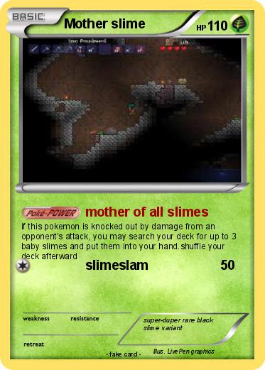 Pokemon Mother slime