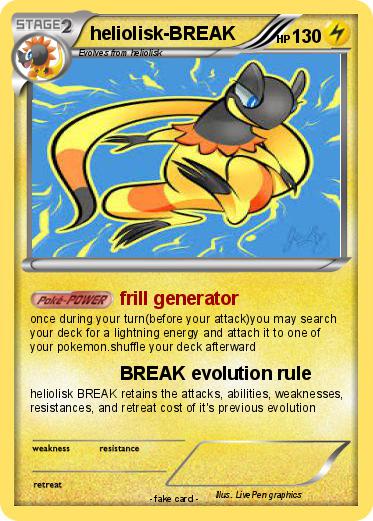 Pokemon heliolisk-BREAK