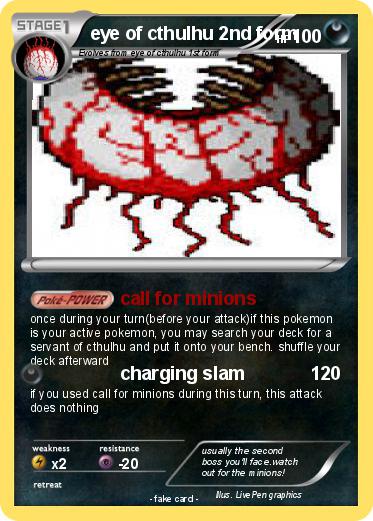 Pokemon eye of cthulhu 2nd form