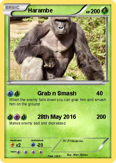 Pokemon Harambe